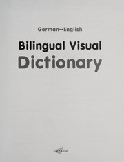 Cover of: Bilingual visual dictionary | 