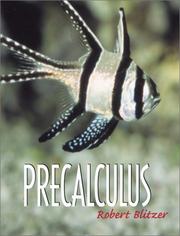 Cover of: Precalculus | Robert F. Blitzer