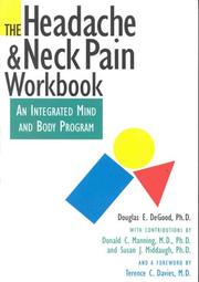 Cover of: Headache & Neck Pain Workbook by Susan J. Middaugh