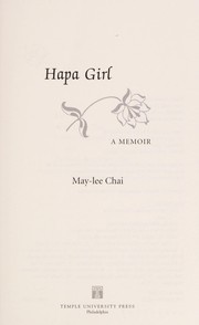 Cover of: Hapa girl by May-Lee Chai