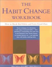Cover of: The habit change workbook by James Claiborn