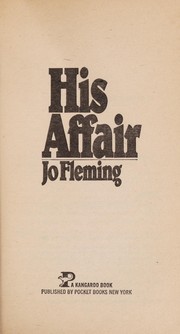 Cover of: His affair | Jo Fleming