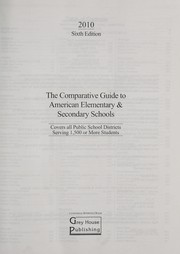 Cover of: Comparative guide to American elementary & secondary schools: covers all public school districts serving 1,500 or more students