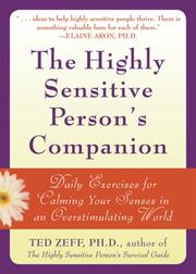 Cover of: Highly Sensitive Person's Companion by Ted, Ph.D. Zeff