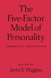 Cover of: The Five-Factor Model of Personality | Jerry S. Wiggins