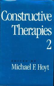 Cover of: Constructive Therapies V2: Volume 2