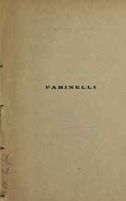 Cover of: Farinelli by Tomás Bretón