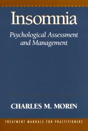 Insomnia by Charles M. Morin