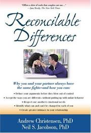 Cover of: Reconcilable Differences by Andrew Christensen, Neil S. Jacobson