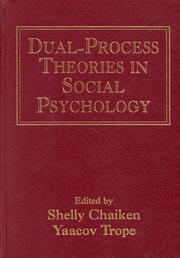 Cover of: Dual-Process Theories in Social Psychology by 