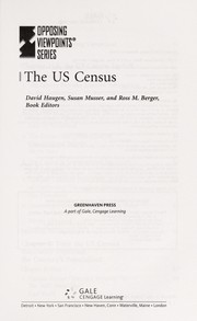 Cover of: The US census by David M. Haugen, Susan Musser, Ross M. Berger