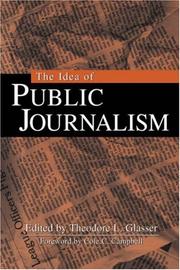 Cover of: The idea of public journalism