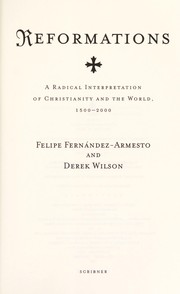 Cover of: Reformations | Felipe FernГЎndez-Armesto
