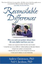 Cover of: Reconcilable Differences by Andrew Christensen, Neil S. Jacobson