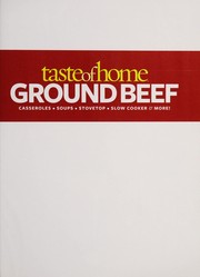 Cover of: Ground beef cookbook | Catherine Cassidy