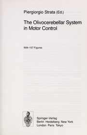 Cover of: The Olivocerebellar system in motor control | 