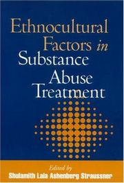 Cover of: Ethnocultural Factors in Substance Abuse Treatment