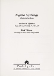 Cover of: Cognitive psychology: a student's handbook