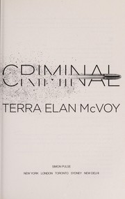 Cover of: Criminal | Terra Elan McVoy