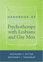 Cover of: Handbook of Affirmative Psychotherapy with Lesbians and Gay Men