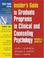 Cover of: Insider's Guide to Graduate Programs in Clinical and Counseling Psychology