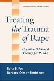 Treating the Trauma of Rape by Edna B. Foa, Barbara Olasov Rothbaum