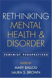 Rethinking mental health and disorder