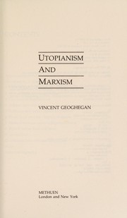 Cover of: Utopianism and Marxism