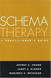 Cover of: Schema Therapy by Jeffrey E. Young, Janet S. Klosko, Marjorie E. Weishaar