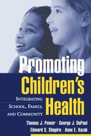 Cover of: Promoting Children
