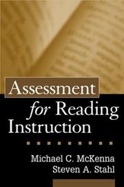 Cover of: Assessment for Reading Instruction (Solving Problems In Teaching Of Literacy)