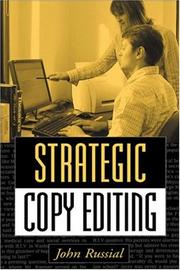 Cover of: Strategic copy editing by John Russial, John Russial