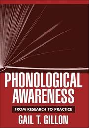 Phonological Awareness by Gail T. Gillon