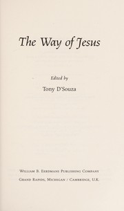 Cover of: The way of Jesus | Franckforter.
