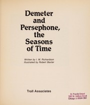 Cover of: Demeter and Persephone, the seasons of time