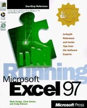 Cover of: Running Microsoft Excel 97