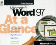 Cover of: Microsoft Word 97 at a glance by Jerry Joyce