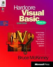 Cover of: Hardcore Visual Basic by Bruce McKinney