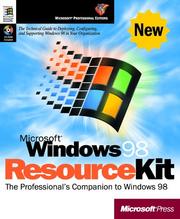 Cover of: Microsoft Windows 98 Resource Kit: The Professional's Companion to Windows 98