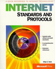 Cover of: Internet standards and protocols by Dilip C. Naik