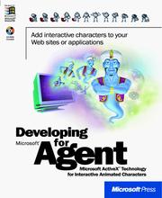 Cover of: Developing for Microsoft Agent. by 