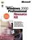 Cover of: Microsoft Windows 2000 Professional Resource Kit