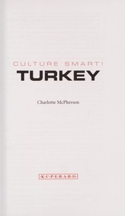 Cover of: Culture smart! Turkey