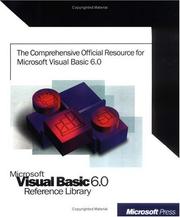 Cover of: Microsoft Visual Basic 6.0.
