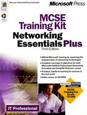 Cover of: MCSE Training Kit: Networking Essentials Plus, Third Edition (It-Training Kit)