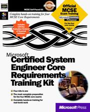 Cover of: Microsoft Certified System Engineer Core Requirements Training Kit (Training Kits)