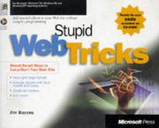 Cover of: Stupid web tricks