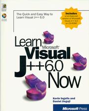Cover of: Learn Microsoft Visual J++ 6.0 now