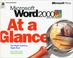Cover of: Microsoft Word 2000 at a glance