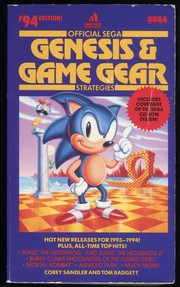 Official Sega Genesis and Game Gear Strategies, '94 Edition by Corey Sandler, Tom Badgett